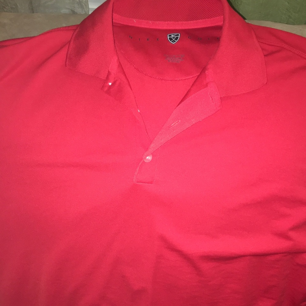 Nike short sleeve golf shirt L